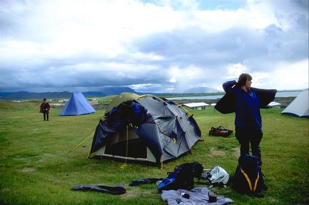 Campingsite at Mvatn