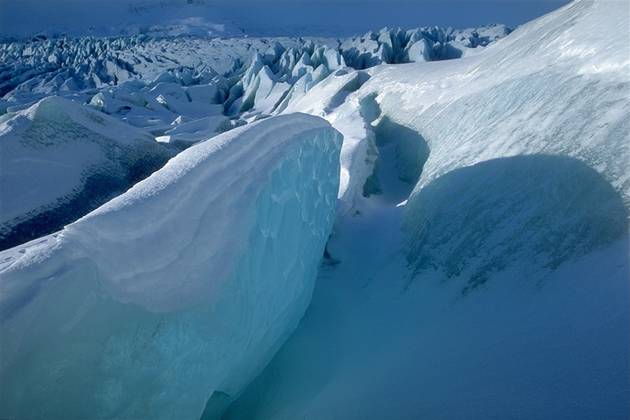 Gletscherwand